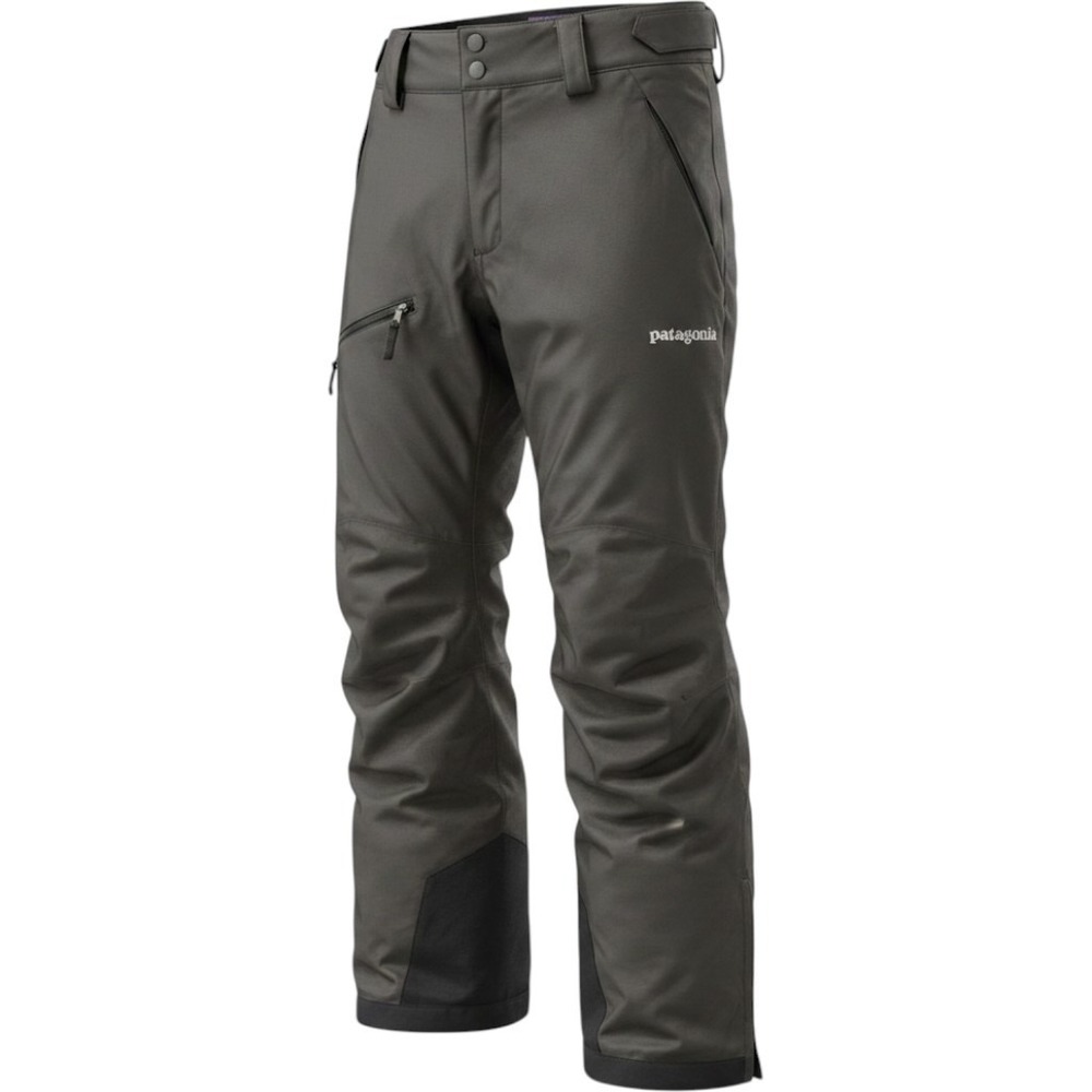 Patagonia Ski Pants Kids Size 7-8 Gray H2No Waterproof Insulated Snow STY68490